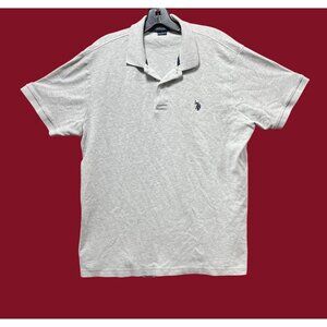 U.S Polo ASSN - Men's Short Sleeve T-Shirt - Grey - Large